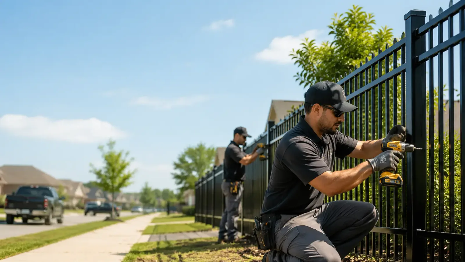 Metal Fence Installation in Mount Hope, AL